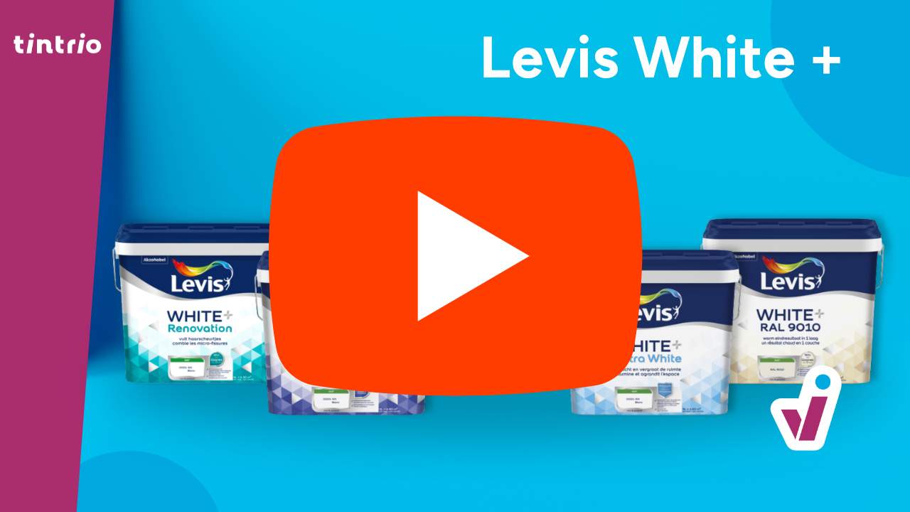 Verschillen tussen Levis White+ verven uitgelegd Video over het Levis White+ verfassortiment